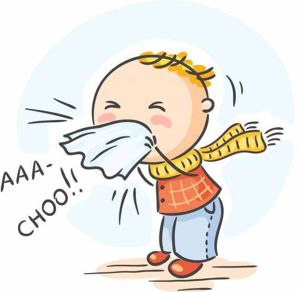 Высокая температура у ребенка при аллергии